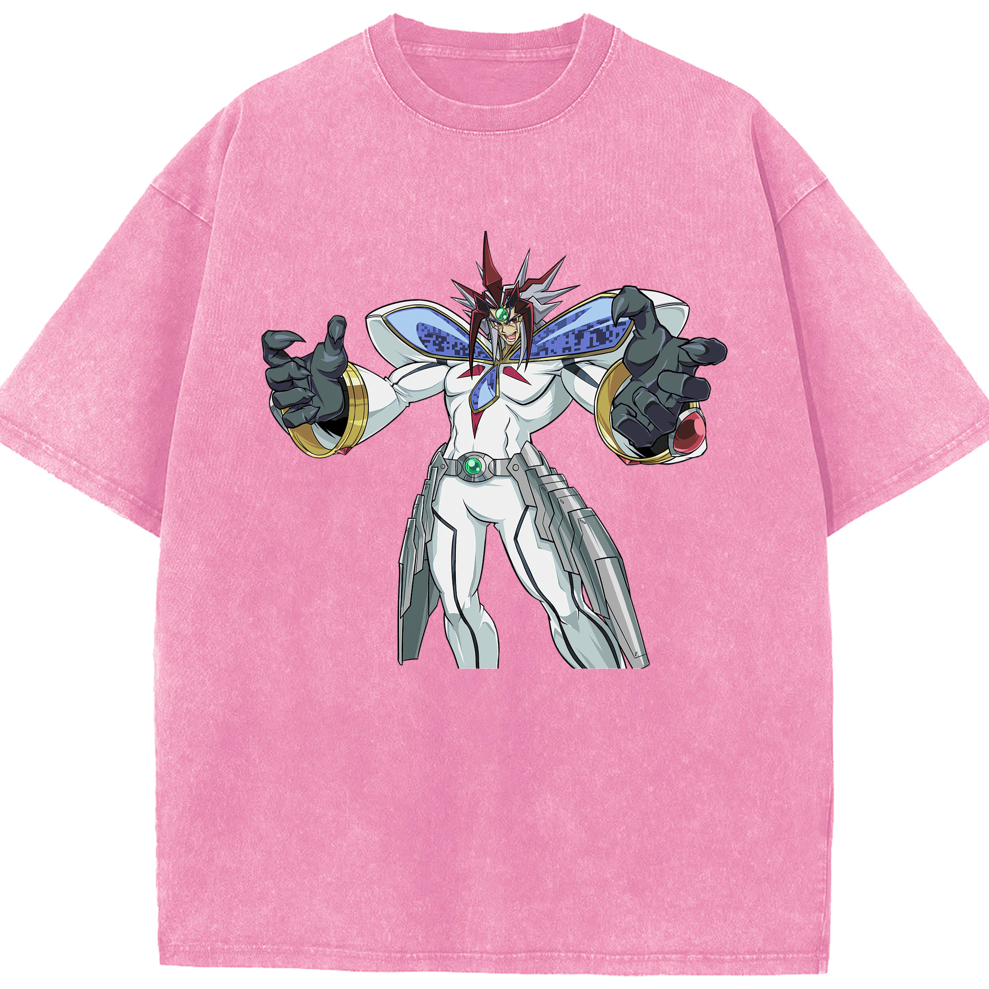 （画像用） 遊☆戯☆王 Yu-Gi-Oh! 綿100% ヴィンテージ風 半袖Tシャツ（フロントプリント）